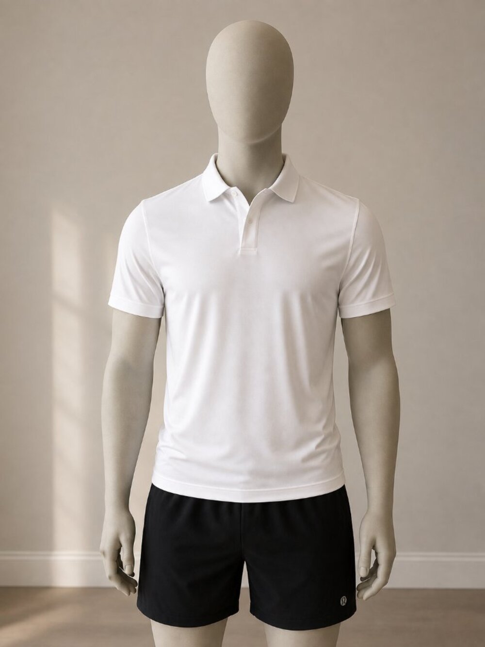 Lululemon Men’s White Polo Shirt